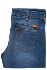 Spodnie Jeansowe Damskie Wrangler Sara Narrow Blue Mountain W25ZY272A